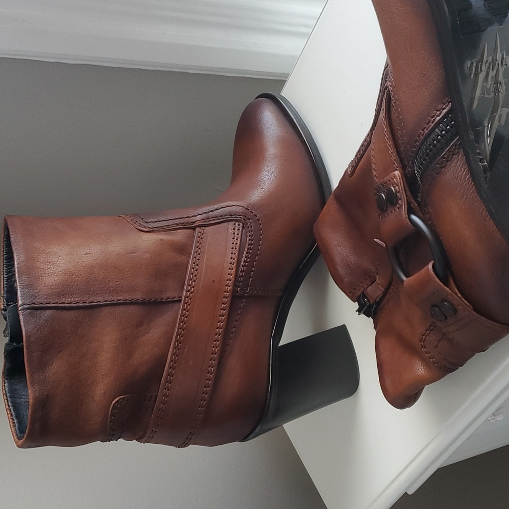 🔥❤️ Brand New DIESEL‎ size 9 Leather  Boots - Picture 5 of 10
